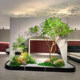 Artificial Horsewood Greenery for Landscaping, Large Fake Trees for Indoor and Outdoor Window Displays, Scene Arrangement, and Simulated Plant Landscapes