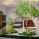 Artificial Horsewood Greenery for Landscaping, Large Fake Trees for Indoor and Outdoor Window Displays, Scene Arrangement, and Simulated Plant Landscapes