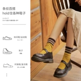 南极人 Tide, осенние тонкие черные носки, летние японские гольфы, средней длины