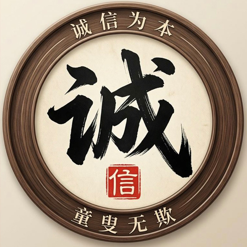 诚信食品网店的LOGO