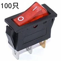 KCD3 Две шестерни 3 фута черные подошвы Красный свет (100)