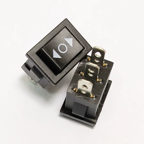 KCD1 Ship -Type Switch односторонний двусторонний самостоятельный выключатель Self -Reset Cochair 2/3/6 PIN 2/3 Black 15*21