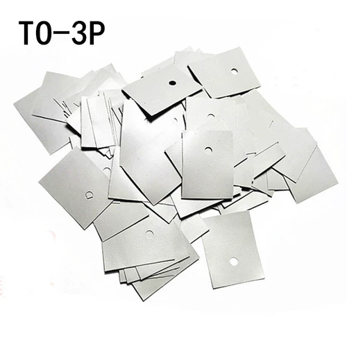 TO-220 TO-3P Изоляция таблетки Триодная тепловая диссипация мягкая кремниевая пленка нагревающая подушка твердое силиконовая изоляция