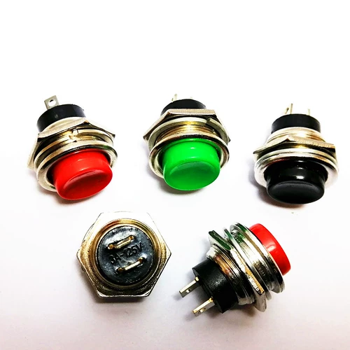 Круглый электронный переключатель, кнопка, 16mm