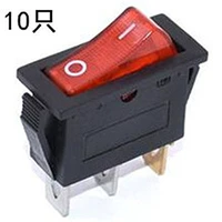 KCD3 Две зубчатые колеса 3 фута черные подошвы Красный свет (10)