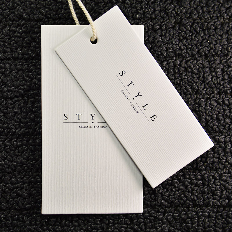 Clothing tag tag custom-made design spot universal mid-to-high-end tag special paper card tag clothes shop logo tag for men and women, children's clothing tag free design custom-made logo tag