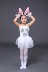 Girl 61 mới cho trẻ em năng suất vật nuôi hiệu suất đầm đầm mẫu giáo thỏ gà cọp sân khấu trang phục 