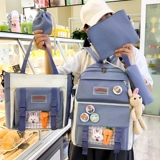 Ранец, сумка через плечо, брендовый летний рюкзак, в корейском стиле, для средней школы, 2021 года