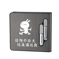 Двойная электрическая дуга до дыма, без огня, чтобы курить 20 сигарет, 8,5*толщиной 0,7 см.