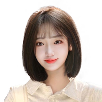 Double-needle wig piece for women with real hair on top of head full human hair to cover white hair and increase hair volume invisible natural and traceless replacement hair piece