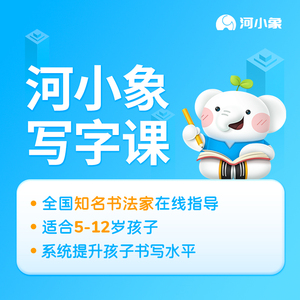 河小象青少年少儿练字课