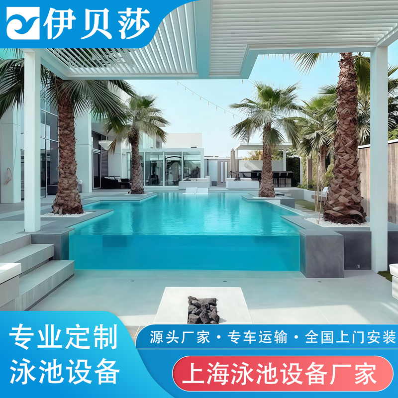 Acrylic Infinity Swimming Pool for Home Use, Villa Courtyard Renovation, Indoor and Outdoor Smart Thermostatic Swimming Pool Equipment