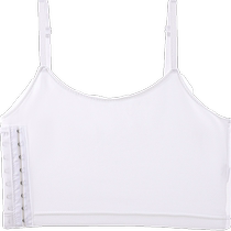 les corset underwear for women with large breasts showing small and super flat artifact students anti-sagging breast-wrapping sports vest summer