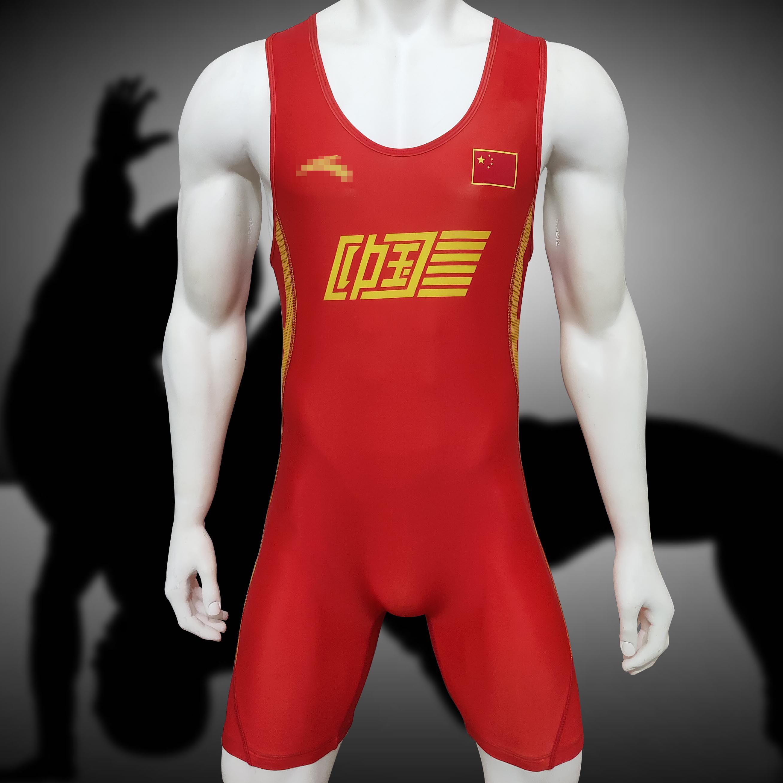 National team with weightlifting suit rowing suit can be printed factory direct sales