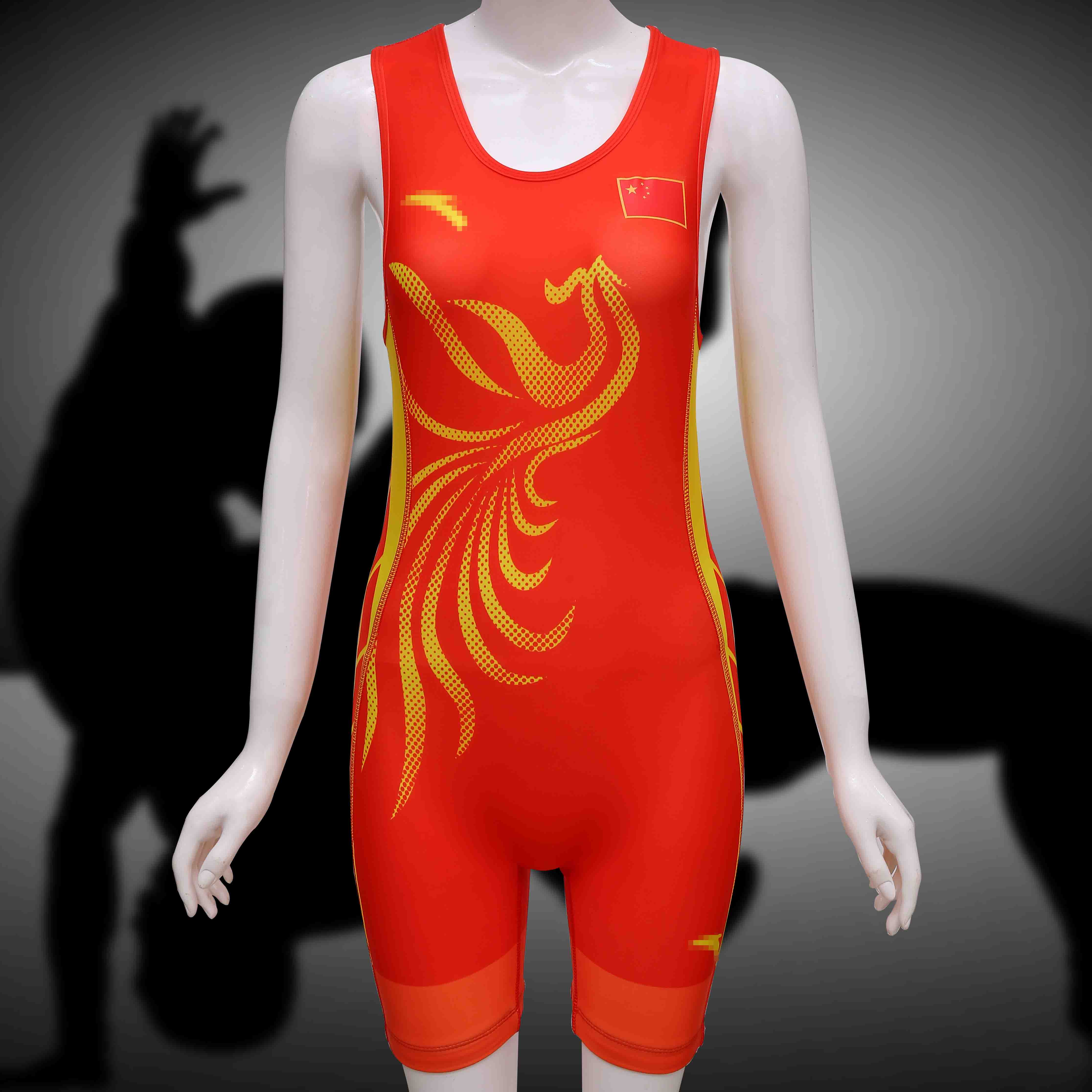 National Team's Tongan Women's Competitive Tight Wrestling Suit Training Suit can be added