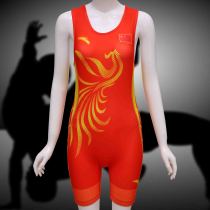 National team with the same womens competitive tight wrestling suit competition training suit can be printed