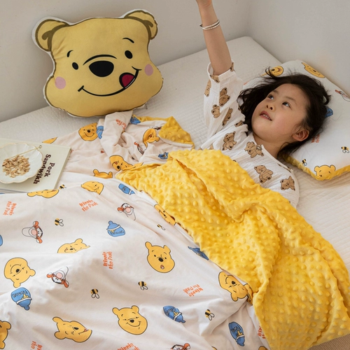 Детский пододеяльник, хлопковое детское флисовое зимнее хлопковое одеяло для детского сада