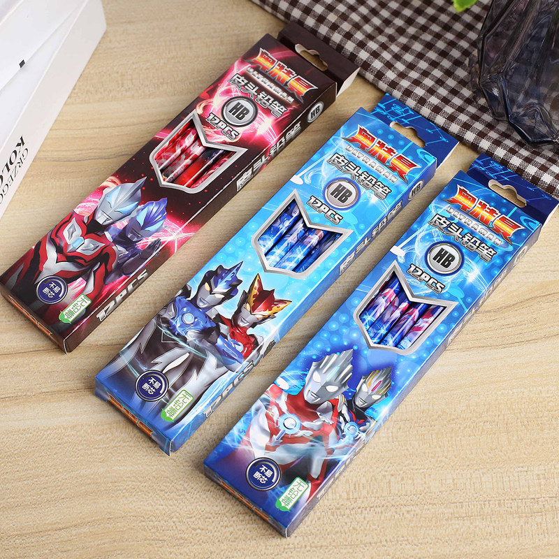 Primary school student pencil 2hb Children's kindergarten sketch exam Galaxy Oman boy rubber head