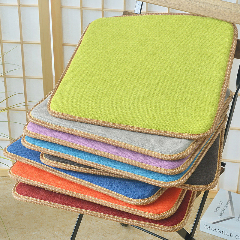 Velvet cushion chair cushion sponge cushion breathable office sedentary chair cushion dining chair cushion stool floor cushion custom