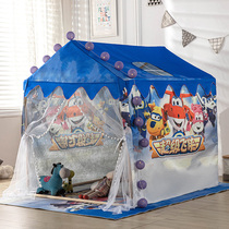 Biyi Hotel Cartoon Super Wings Childrens Tent Indoor Game House Boys and Girls Small House Castle Bed Separator