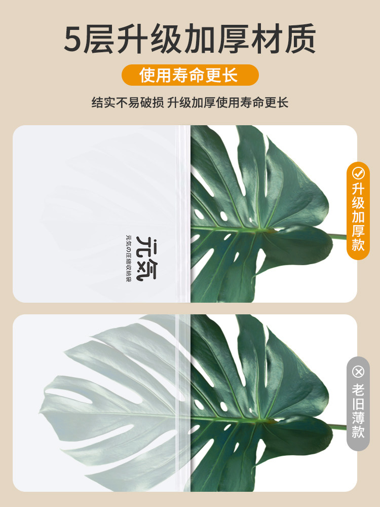 Vacuum Compression Storage Bags for Organizing Clothes and Quilts, Special Packaging Bags for Home Use, Thickened