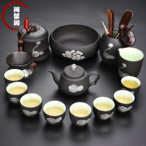 Kung Fu Tea Set Home Teapot Cover Bowl Tea Tea Ceremony Six Gentleman Ceramic Pot Teapot