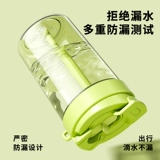 Вместительный и большой стакан, пластиковая высококачественная портативная чайная чашка со стаканом