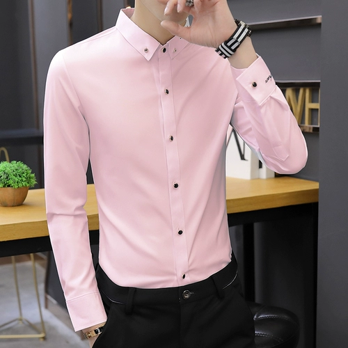 Демисезонная трендовая рубашка для отдыха, в корейском стиле