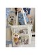 2D large capacity crossbody bag Japanese ins comic exhibition girl shoulder bag transparent bar tits pain bag baby bag
