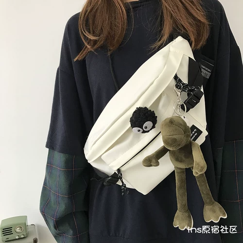 Tide, японская сумка через плечо, нагрудная сумка подходит для мужчин и женщин, скейтборд для велоспорта, универсальная поясная сумка, Южная Корея, в японском стиле, в корейском стиле