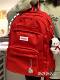 Schoolbag female college student Korea large capacity multi-layer design high school student campus backpack red treasure backpack