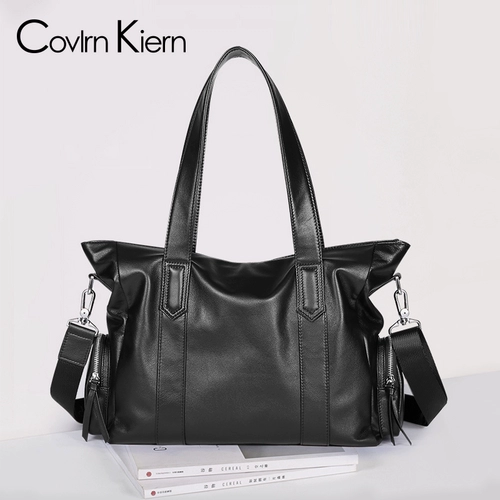 Кожаная сумка на одно плечо, из натуральной кожи