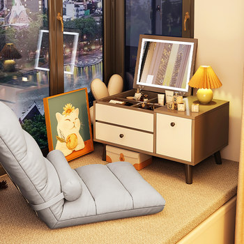 Trendy Bay Window Small Table, Balcony Tea Table, Tatami Coffee Table, Bedroom Floor Low Table, Windowsill Ins-Style Dressing Table