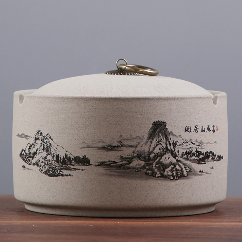 Smoking ashtray Home Living room Creative personality Trend High level High-end Atmosphere Superior Atmosphere Upper Class Light Luxury