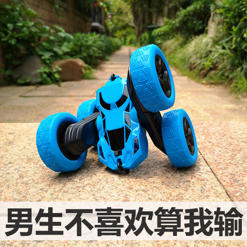 Rolling Stunt Car 360-Degree Flip Truck Remote Control Car Off-Road Vehicle Rechargeable Racing Car Children's Toy Boy's Car