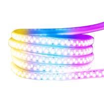 Three-color light-changing home lamp with LED light strip super bright 220V outdoor waterproof color-changing soft light strip living room ceiling