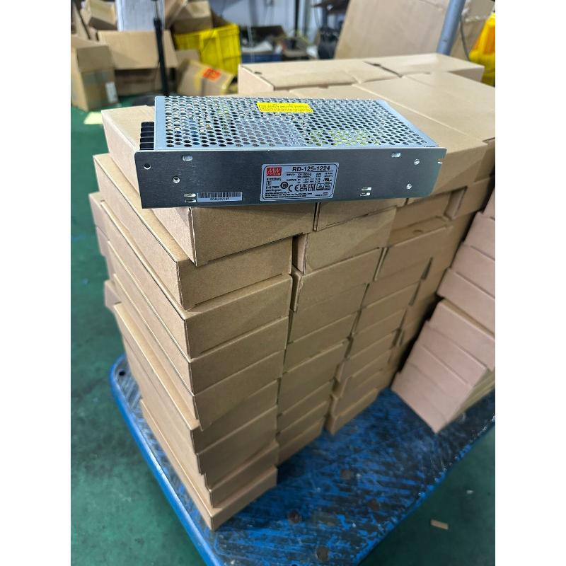 Taiwan Mean Well Power Supply Rd-125-1224, Dual Output, 12V 3.7