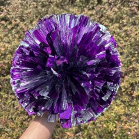 Большое кольцо серебра+фиолетовый