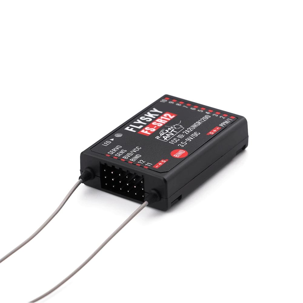 新品【SR8】FLYSKY富斯ANT协议8通双天线双向接收器，模型操控新体验！