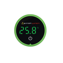 Fish tank thermometer high-precision LED digital display electronic temperature measurement display aquarium special tank external water thermometer