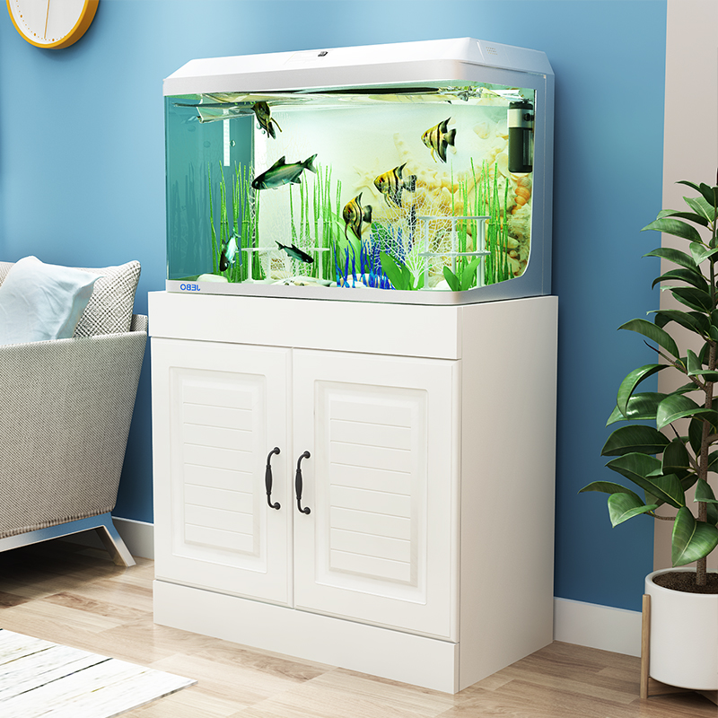 Customized tank base partition aquatic cylinder bearing large and medium - sized ark cabinet can be sitting room package mail bottom ark, European aquatic animals
