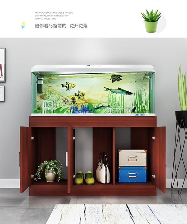 Customized tank base partition aquatic cylinder bearing large and medium - sized ark cabinet can be sitting room package mail bottom ark, European aquatic animals