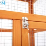 Клетка для птиц, клетка для белок, уличный птичий домик из массива дерева, клетка для голубей, клетка для белок, клетка для белок с золотым цветком, клетка для норки