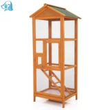 Клетка для птиц, клетка для белок, уличный птичий домик из массива дерева, клетка для голубей, клетка для белок, клетка для белок с золотым цветком, клетка для норки