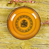 Керамическая большая миска мелкая миска красная мясная миска с мясной чаш