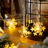 Светящаяся снежинка, рождественская елка, креативные украшения, рождественский магазин, сцена, атмосфера, макет магазина