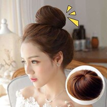  Stewardess Wig Bag Grip Clip Straight Hair Wrap Pull Rope Straight Hair Bag Balls head Hair Accessories Floral Hair Accessories Disc Hairdresser self