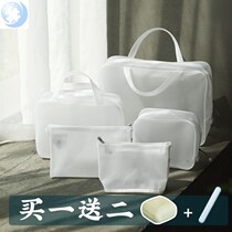 Aviation daily necessities set wash bag transformation net red cosmetic bag transparent travel wash women portable large capacity