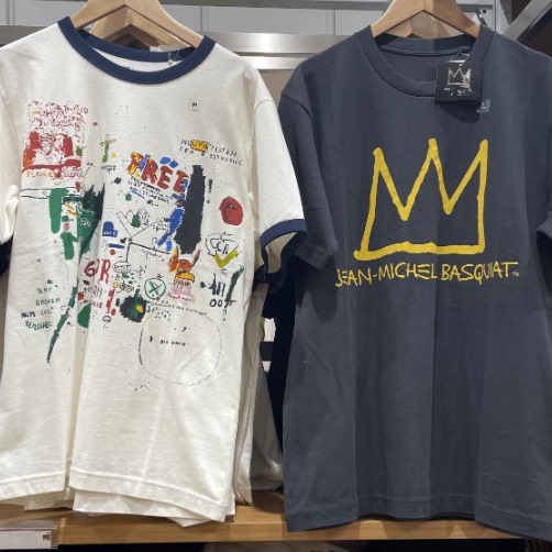 Summer Men's and Women's Clothing Keith Haring Andy Collaboration T-Shirt Short Sleeve Archive Basquiat 459311