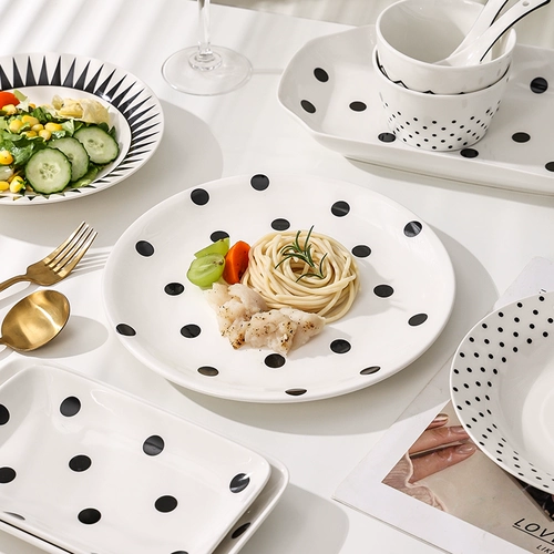 下一秒 Керамический комплект для домашнего использования, высококачественная посуда, супница, обеденная тарелка